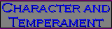 Character and Temperament