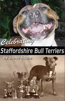 Celebrating Staffordshire Bull Terriers book cover jpg